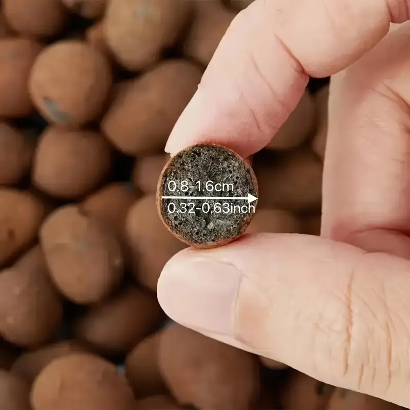 1LB Reusable Hydroponic Clay P - مراجعة Clay Pebble Growing وسعره