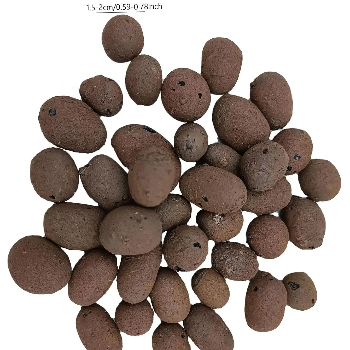 500g/pack Leca Balls Clay Pebb - مراجعة Clay Pebble Growing وسعره