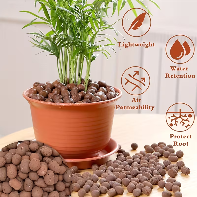 450-500g Aquarium Hydroponic C - مراجعة Clay Pebble Growing وسعره