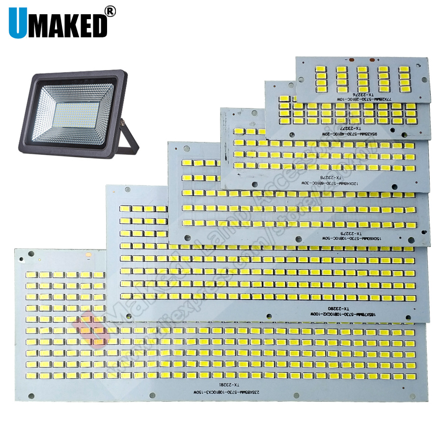 10pcs Full Power LED Floodling - مراجعة Flood Tray Table وسعره