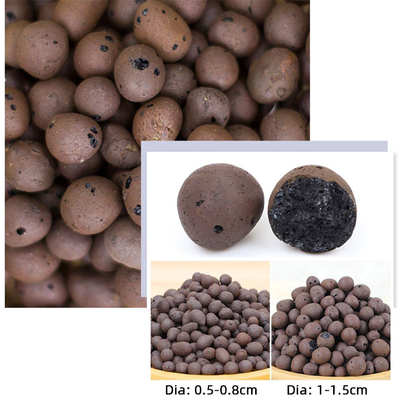 500g Organic light ceramsite C - مراجعة Clay Pebble Growing وسعره